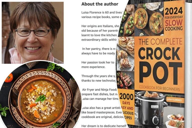 This cookbook author was an Amazon best-seller — but she might not even be human