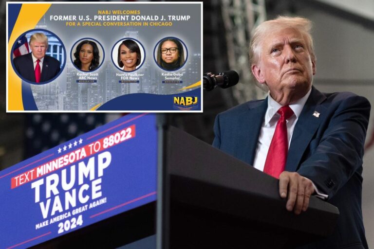 The National Association of Black Journalists faces internal outrage over Trump's Q&A